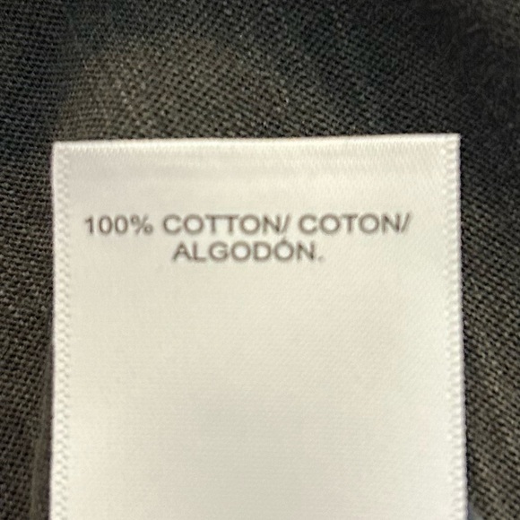 Lucky brand Embroidered V-Neck / NWT charcoal grey blouse top SP - Picture 10 of 13